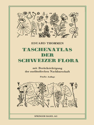 cover image of Taschenatlas der Schweizer Flora